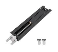 NOENNULL Morsetto per Morsa Inerziale a Spostamento Rapido, Morsa da Banco Inerziale per Installazione Flessibile, Corsa 0-110 Mm, Foro da Banco da 20 Mm con 2 Cani da Argento,