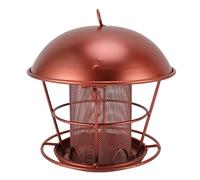 NOENNULL Muliera per Uccelli Cortile, Mangiatoia per Uccelli per Uccelli da Esterno con Alimentazione di Uccelli a Cupola di Grande Cupola di Manetta per Uccelli per Uccelli Decorazione