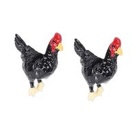 NOENNULL Orecchini di pollo per ragazze, leggeri e carini orecchini di pollo, novità personalizzate in 3D, orecchini di animali da fattoria di pollo, accessori di gioielli per, #812, lega, resina