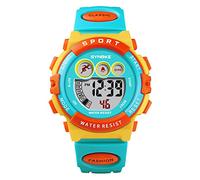 NOENNULL Orologio Sportivo Digitale per Bambini a LED per Ragazzi e Ragazze con Funzione di Allarme Orologio da Polso per Bambini Ideale per attività All'aperto e da Indossare Tutti i