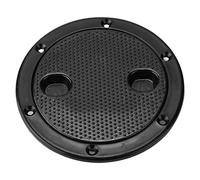 NOENNULL Piastre di Coperta da 4 Pollici per Barche, Piastra di Coperta Rotonda Accesso Ispezione Copertura per Boccaporto Copertura per Barca Copertura Staccabile Sostituzione Piastra