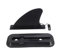 NOENNULL Pinna da Surf Staccabile Gonfiabile Stand Up Paddle Board Pinna di Ricambio Base da per Tracciamento Skeg Ad Ala Laterale da 4,5 Pollici per Tavola da Surf in Canoa