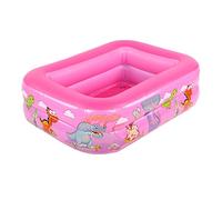 NOENNULL Piscina Gonfiabile per Bambini, Vasca da Bagno di Grandi Dimensioni Resistente Ai Graffi, per Uso Domestico (Roseo)