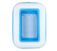 NOENNULL Piscina Gonfiabile per Bambini, Vasca da Bagno di Grandi Dimensioni Resistente Ai Graffi, per Uso Domestico (Blu)