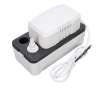 NOENNULL Pompa di scarico silenziosa da 100 l/h con 500 Ml di acqua, 10 W HVAC, pompa di scarico aria condizionata, materiale ABS, testa da 2 m, per ghiacciai