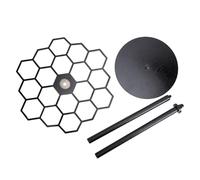 NOENNULL Porta della Medaglia da Tavolo, Display per Gancio di Medaglie Rotabile in Acciaio Regolabile Display Medaglia da Tavolo con Oltre 45 Medaglie per Le Gare Sportive Premio