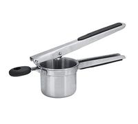 NOENNULL Pressa per Patate Portatile Staccabile in Acciaio Inossidabile per Schiacciare Facilmente le Patate nel Set di Utensili da, 3 Filtri a Rete Inclusi, Ideale per gli Appassionati di e gli Chef