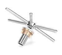 NOENNULL Pulitore Automatico per Tazze Ad Alta Pressione con Sciacquatrice per Vetro da Bar in Acciaio Inossidabile per Tazza di caffè, Casa, Ristorante, Filettatura G1/2