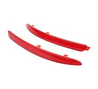 NOENNULL Riflettore per Paraurti Posteriore Che Migliora la visibilità Dell'auto per 1z Facelift 2009-2012, Set di 2 Catarifrangenti in ABS Rosso per la Guida Notturna