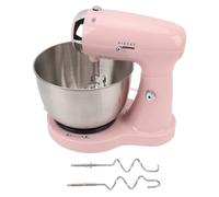 NOENNULL Robot da Elettrico da 3,2 Litri, Acciaio Inossidabile, 5 velocità, Robot da Automatico, da Elettrico con 2 Ganci per Impastare