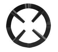 NOENNULL Scaffale per Caffettiera in Ferro Inossidabile Black Scaffale Rotondo per Bruciatore per Fornello Scaffale per Utensili da Scaffale per Fornello Portapentola per Latte per Uso