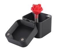 NOENNULL Scatola regalo a sorpresa stampata 3D con rose rosse con design divertente per feste di compleanno, scatola regalo pop-up per amici e decorazione per ufficio, plastica, 5 x 5 cm