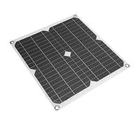 NOENNULL Scheda di Ricarica Efficiente per Pannello Solare da 25 W 5 V per Campeggio da Viaggio All'aperto, Energia Mobile Solare Portatile per Ciclismo, Escursionismo, Arrampicata, Materiale in