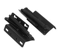 NOENNULL Set di Cerniere a Molla Triangolari Nere Ad Alta Resistenza per Divani Pieghevoli, Facili da Usare, Cerniere a Molla da 2 Pezzi per Accessori per Mobili