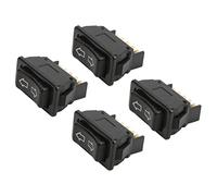 NOENNULL Set di Interruttori per Alzacristalli Elettrici a 5 Pin Universali e Durevoli con Spie Luminose per il Controllo dei Finestrini Dell'auto DC12V 24V