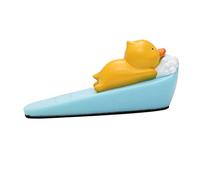 NOENNULL Simpatico fermaporta a forma di animale dei cartoni animati, 1 pezzo, cuneo decorativo per casa e ufficio (anatra)
