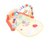 NOENNULL Tappetino da Gioco per Bambini, Musica e Luce, Tappetino da Gioco Fitness per Bambini, Funzionamento a Batteria, Giocattolo per L'apprendimento Musicale, Giocattolo per Rimorchio, per