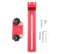 NOENNULL Tavolo Sottile con Guida per Cuscinetto a Rulli Unidirezionale di Sicurezza, Gamma di Estensione 2,5-9,4 Pollici con Marcature in Scala Incise, Materiale in Lega di Alluminio