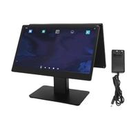 NOENNULL Terminal Elettronico POS Electronic LCD, Registrazione Elettronica del Touch Screen da 15,6 Pollici, Registrazione di Cassa con Touch Screen per il Negozio Al Dettaglio di (Plug)