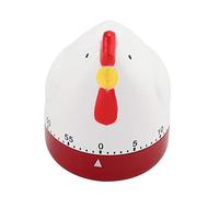 NOENNULL Timer da Digitale, Bella Forma di Pollo, Allarme Meccanico, Gadget, Orologio per il Conto Alla Rovescia, Promemoria, Mini Timer da per Cucinare, Cuocere Al Forno