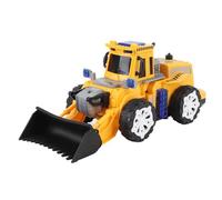 NOENNULL Transforming Constructions Construction Dozer Toy for Kids - Veicolo Ingegneristico Automatico con Luci e Musica, Giocattolo Bulldozer Remoto per Ragazzi di età Compresa tra 3 e