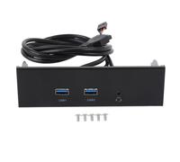 NOENNULL USB3.2 Adattatore del Pannello Frontale Gen1, Hub del Pannello Anteriore 'unità Ottica da 5,25 Pollici 3 per 7 8 10 11 2003 con, Abilita Trasferimenti di Dati Veloci