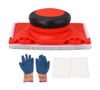 NOENNULL Utensili da Taglio per Pittura, Molatrice per Vernice, Molatrice per Vernice in Lattice, per con, 2 Cuscinetti di Ricambio, Strumenti Pennello per Pittura Murale e