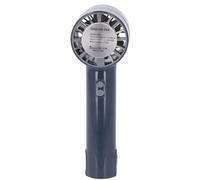 NOENNULL Ventilatore Manuale, Ventilatore Manuale Ricaricabile Tramite USB, di Raffreddamento a Semiconduttore con Funzione di Compressione del Freddo per Campeggio, Viaggi, Ufficio All'aperto (Blu)