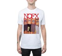 Nofx White Trash Due Beans e Un Heeb Uomo Maglietta Punk Rock Grasso Wreck Corda