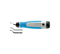 NOGA Sbavatore universale, impugnatura bimateriale con 3 lame (S10, S20, S35) Quantità:1