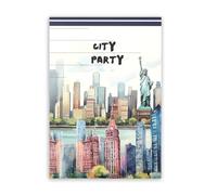 NOGAMOGA Set di 150 adesivi per scrapbooking, con motivi paesaggistici e cittadini, accessori estetici fai da te, per adulti