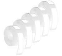 Nogeqi 5 rotoli di etichette per Phomemo D30/D32/D35/Q30/Q30S/Q31, 12 x 40 mm, Thermal Label Tape, nastro termico per etichette, per casa, ufficio, scuola, 160 nastri, bianco
