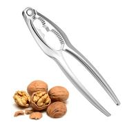 Nogeqi Schiaccianoci Lunghezza 15 cm Schiaccianoci Schiaccianoci Nocciole In lega di zinco Schiaccianoci Schiaccianoci per tutti i tipi di noci, granchi, impugnatura sicura