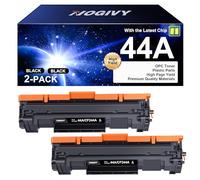 NOGIVY 44A CF244A Toner nero con chip, compatibile con HP 44A CF244A per HP Laserjet Pro M15w Toner M15a M15 per Laserjet Pro MFP M28w Toner M28a M28 (nero, confezione da 2)