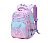 Nogkdyc Borsa per la scuola per ragazzi e ragazze Zaino dei cartoni animati anime per studenti delle scuole elementari Zaino per bambini per le classi 3-6(C9,Un)