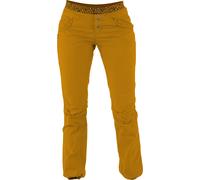 Nograd - Pantalon d'escalade - Sahel W Pant Curry per Donne in Cotone - Taglia S - Arancione