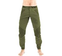 Nograd - Pantalon souple et respirant d'escalade - Resistant Ultimate M Pant Lychen per Uomo in Cotone - Taglia L - Kaki