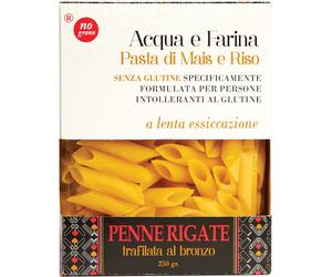 nograno srl Nutri te' penne rigate acqua e farina mais e riso 250 g