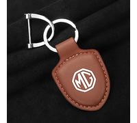 NOGRAX Auto Metallo Pelle Portachiavi,per MG Moda Famiglia Regalo Auto Chiave Decorare Accessori,C-M