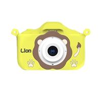 NogrAx Fotocamera digitale per bambini - fotocamera giocattolo progettata per il compleanno dei bambini, con doppia fotocamera HD da 2000 W, scheda di memoria da 32 GB, lettore di schede
