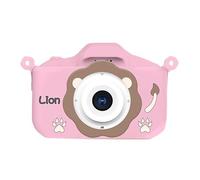 NogrAx Fotocamera digitale per bambini - fotocamera giocattolo progettata per il compleanno dei bambini, con doppia fotocamera HD da 2000 W, scheda di memoria da 32 GB, lettore di schede
