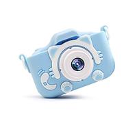 NogrAx Fotocamera digitale per bambini - fotocamera giocattolo progettata per il compleanno dei bambini, con doppia fotocamera HD da 2000 W, scheda di memoria da 32 GB, lettore di schede