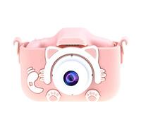NogrAx Fotocamera digitale per bambini - fotocamera giocattolo progettata per il compleanno dei bambini, con doppia fotocamera HD da 2000 W, scheda di memoria da 32 GB, lettore di schede