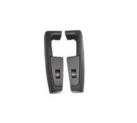 NOHEEU 2 Pezzi Maniglia Interna Portiera Anteriore Posteriore Telaio Bracciolo Interruttore Controllo Rivestimento Per Skoda Per Superb 08-13(Black rear)