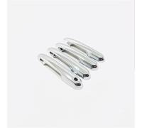 NOHEEU ABS Carbonio/Cromo Auto Porta Laterale Protezione Maniglia Trim Copertura Accessori Esterni Per Toyota RAV4 XA50 2019-2022(Chrome)