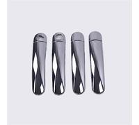 NOHEEU Accessori Per Auto Adesivi Per Lo Styling Copri Maniglia Per Porta Gloss Black Chrome Per Golf 5 MK5 Per Golf V Rabbit 1K 2004-2009(4)