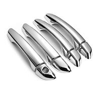 NOHEEU Accessori Per Lo Styling Dell'auto Per Hyundai Per Solaris 2017 2018 2019 2020 Chrome Car Door Handle Cover Trim Sticker(2)