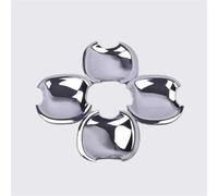 NOHEEU Adesivi Styling Auto Per Toyota IST Per Ipsum 2002-2009 Coperchio Protettivo Maniglia Esterna Ciotole Assetto Assecories(Chrome B)