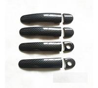 NOHEEU Car Trim Styling Accessori Per SEAT Per Ibiza 6J Mk4 6L Mk3 FR Per Cupra 2004-2010 Copertura Della Maniglia Della Porta In Fibra Di Carbonio(4)