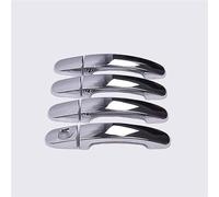 NOHEEU Chrome Car Door Handle Cover Sticker Trim Accessori Per Ford Per Focus 2005 2006 2007 2008 2009 2010 2011(2)